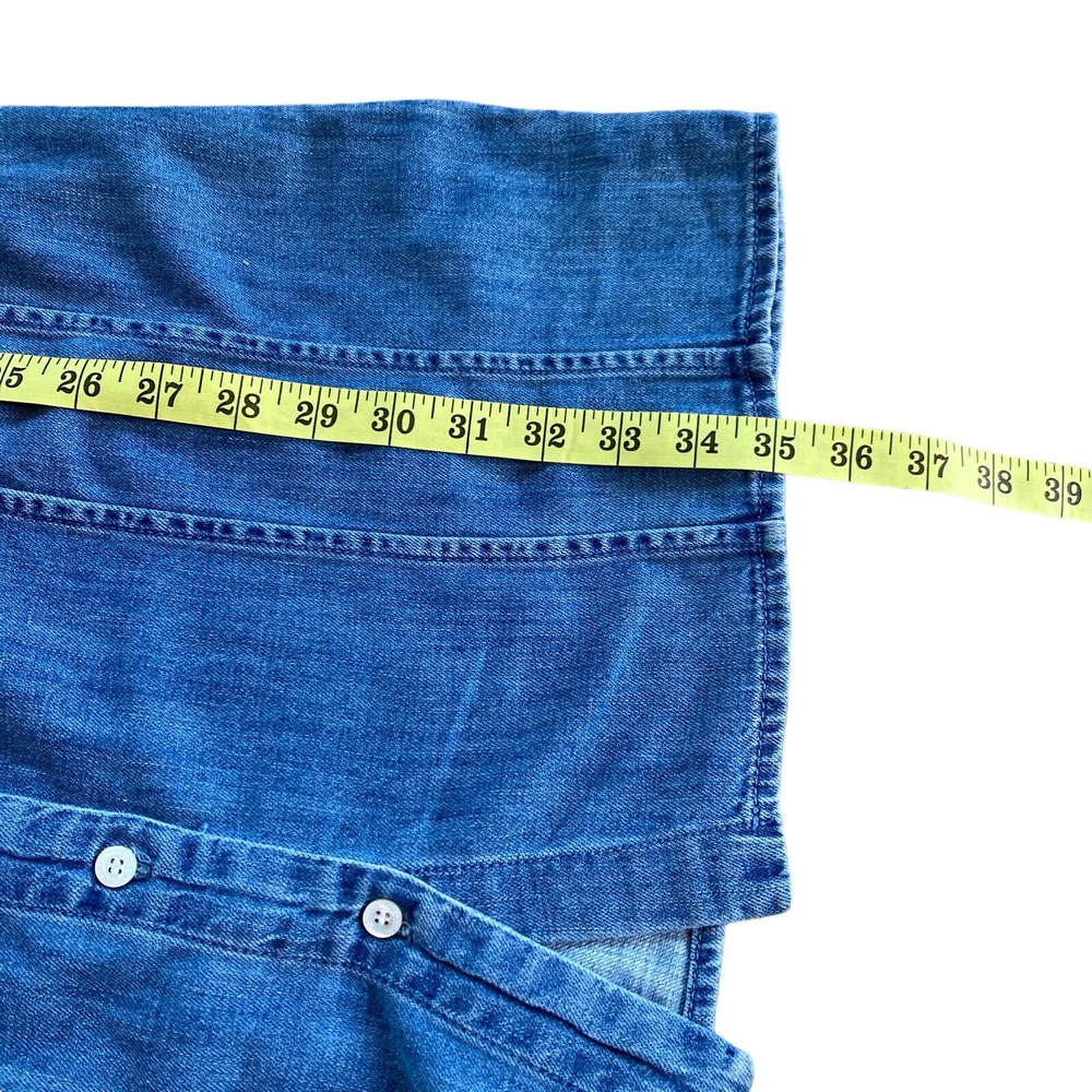 Frame Denim Blue Mini Dress - Picture 6 of 8